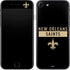 NFL New Orleans Saints Black Performance Series iPhone SE (2nd & 3rd Gen) Skin