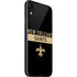 NFL New Orleans Saints Black Performance Series iPhone SE (2nd & 3rd Gen) Skin