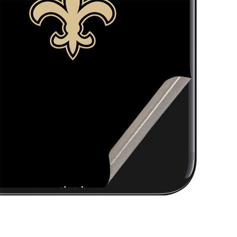 NFL New Orleans Saints Black Performance Series iPhone SE (2nd & 3rd Gen) Skin