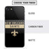 NFL New Orleans Saints Black Performance Series iPhone SE (2nd & 3rd Gen) Skin