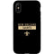 NFL New Orleans Saints Black Performance Series iPhone X Pro Case