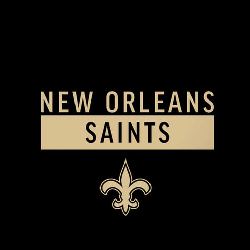 NFL New Orleans Saints Black Performance Series iPhone X Skin