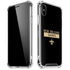 NFL New Orleans Saints Black Performance Series iPhone X/XS Clear Case