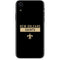 NFL New Orleans Saints Black Performance Series iPhone XR Skin