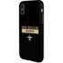 NFL New Orleans Saints Black Performance Series iPhone XS Pro Case