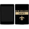 NFL New Orleans Saints Black Performance Series Amazon Kindle Skin