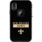 NFL New Orleans Saints Black Performance Series LifeProof Fre iPhone Skin