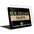 NFL New Orleans Saints Black Performance Series MacBook Air 13in M1 (2021) Case plus Skin