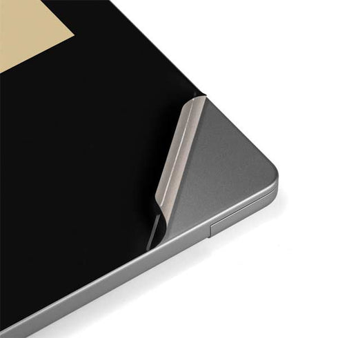 NFL New Orleans Saints Black Performance Series MacBook Pro 14in (2021-24) Skin