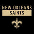 NFL New Orleans Saints Black Performance Series Moto E5 Play Skin