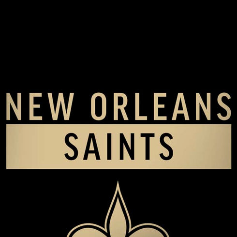 NFL New Orleans Saints Black Performance Series Moto G6 Skin
