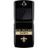 NFL New Orleans Saints Black Performance Series Motorola RAZR Skin