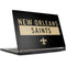 NFL New Orleans Saints Black Performance Series MSI GS65 Stealth Laptop Skin