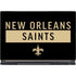 NFL New Orleans Saints Black Performance Series MSI GS65 Stealth Laptop Skin