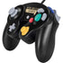 NFL New Orleans Saints Black Performance Series Nintendo GameCube Controller Skin