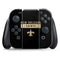 NFL New Orleans Saints Black Performance Series Nintendo Switch (2017-2021) Joy-Con Controller Skin