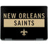 NFL New Orleans Saints Black Performance Series Notebook 9 Pro 13in (2017) Skin