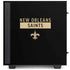 NFL New Orleans Saints Black Performance Series NZXT H510 Compact ATX Mid-Tower Case Skin