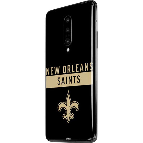 NFL New Orleans Saints Black Performance Series OnePlus 7 Pro Skin