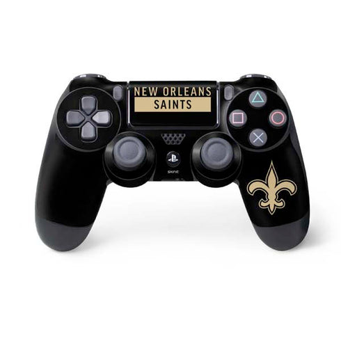 NFL New Orleans Saints Black Performance Series PS4 Controller Skin