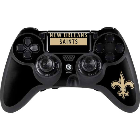 NFL New Orleans Saints Black Performance Series PS4/PC SCUF Impact Controller Skin