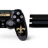 NFL New Orleans Saints Black Performance Series PS4 Pro Bundle Skin