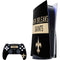 NFL New Orleans Saints Black Performance Series PS5 Bundle Skin