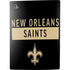 NFL New Orleans Saints Black Performance Series PS5 Bundle Skin