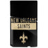 NFL New Orleans Saints Black Performance Series PS5 Slim Disk Console Skin