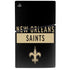 NFL New Orleans Saints Black Performance Series PS5 Slim Digital Edition Console Skin