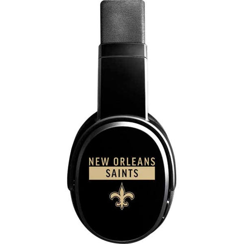 NFL New Orleans Saints Black Performance Series Skullcandy Crusher Wireless Skin