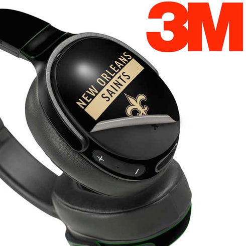 NFL New Orleans Saints Black Performance Series Skullcandy Venue Skin