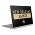 NFL New Orleans Saints Black Performance Series Surface Book 2 13.5in Skin