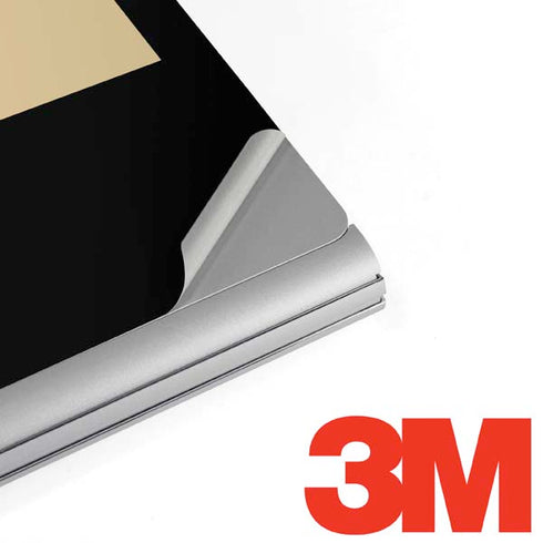 NFL New Orleans Saints Black Performance Series Surface Book 2 13.5in Skin