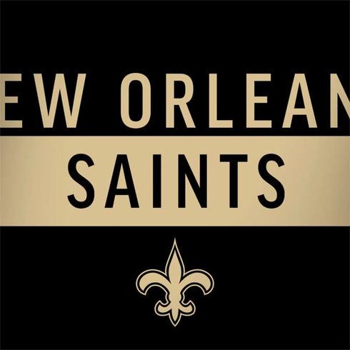 NFL New Orleans Saints Black Performance Series Surface Book 2 13.5in Skin