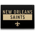 NFL New Orleans Saints Black Performance Series Surface Book 2 15in Skin