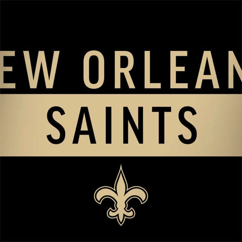 NFL New Orleans Saints Black Performance Series Surface Book 2 15in Skin