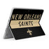 NFL New Orleans Saints Black Performance Series Surface Go Skin