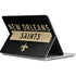 NFL New Orleans Saints Black Performance Series Surface Laptop Studio Skin
