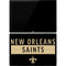 NFL New Orleans Saints Black Performance Series Surface Pro 7 Skin