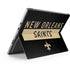 NFL New Orleans Saints Black Performance Series Surface Pro 8 Skin