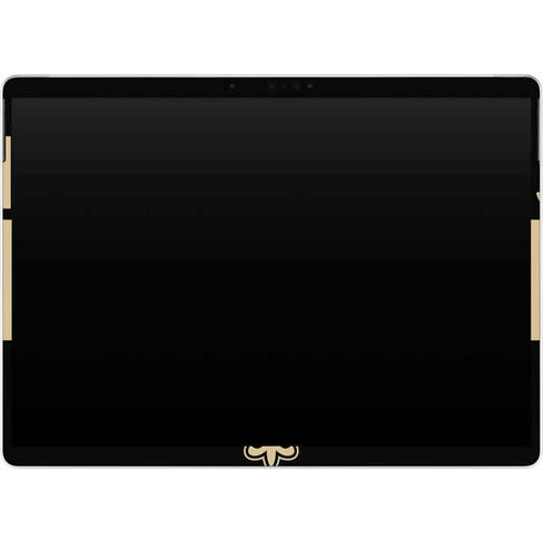 NFL New Orleans Saints Black Performance Series Surface Pro 9 Skin