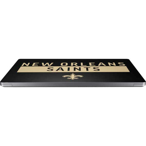 NFL New Orleans Saints Black Performance Series Universal Laptop 11in (8.8 x 6.2in) Skin