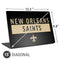 NFL New Orleans Saints Black Performance Series Universal Laptop 15in (12.2 x 8.8in) Skin