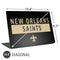NFL New Orleans Saints Black Performance Series Universal Laptop 16.6in (13.4 x 9.7in) Skin