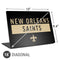 NFL New Orleans Saints Black Performance Series Universal Laptop 16in (13 x 9.4in) Skin
