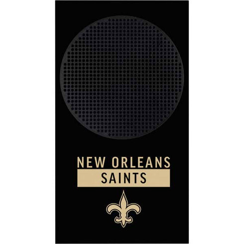NFL New Orleans Saints Black Performance Series Xbox Series S Bundle Skin
