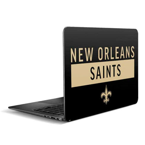 NFL New Orleans Saints Black Performance Series Zenbook UX305FA 13.3in Skin