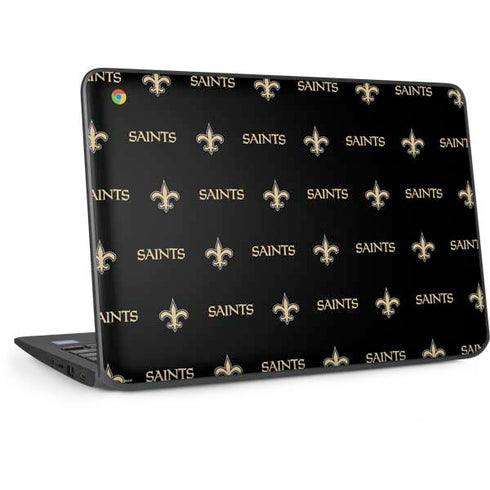 NFL New Orleans Saints Blitz Series HP Chromebook Skin