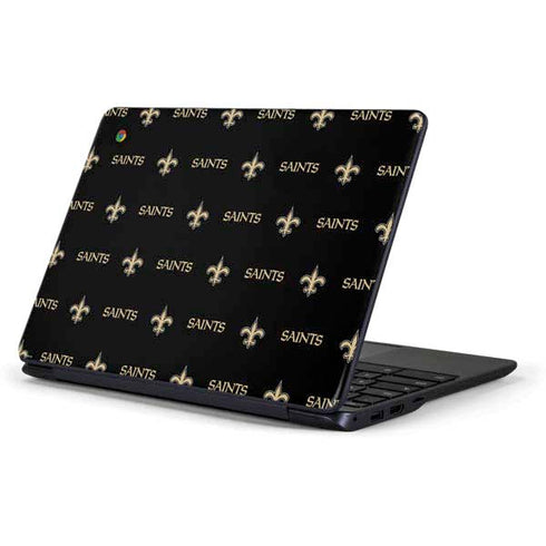 NFL New Orleans Saints Blitz Series Samsung Chromebook Skin